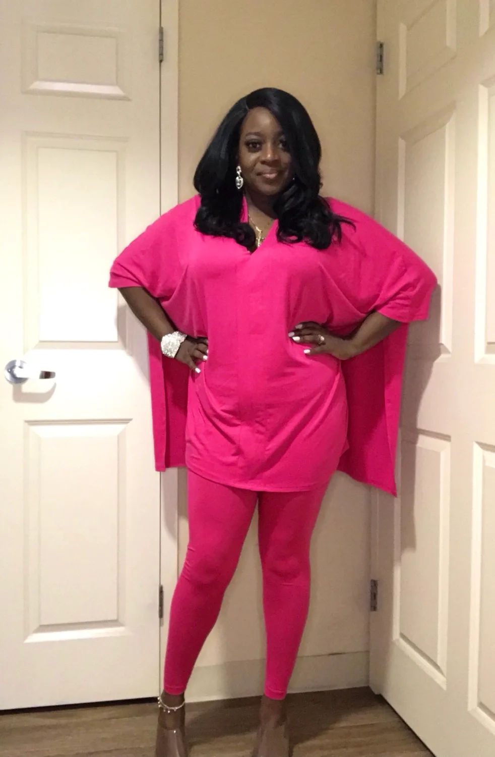 Fuchsia legging set